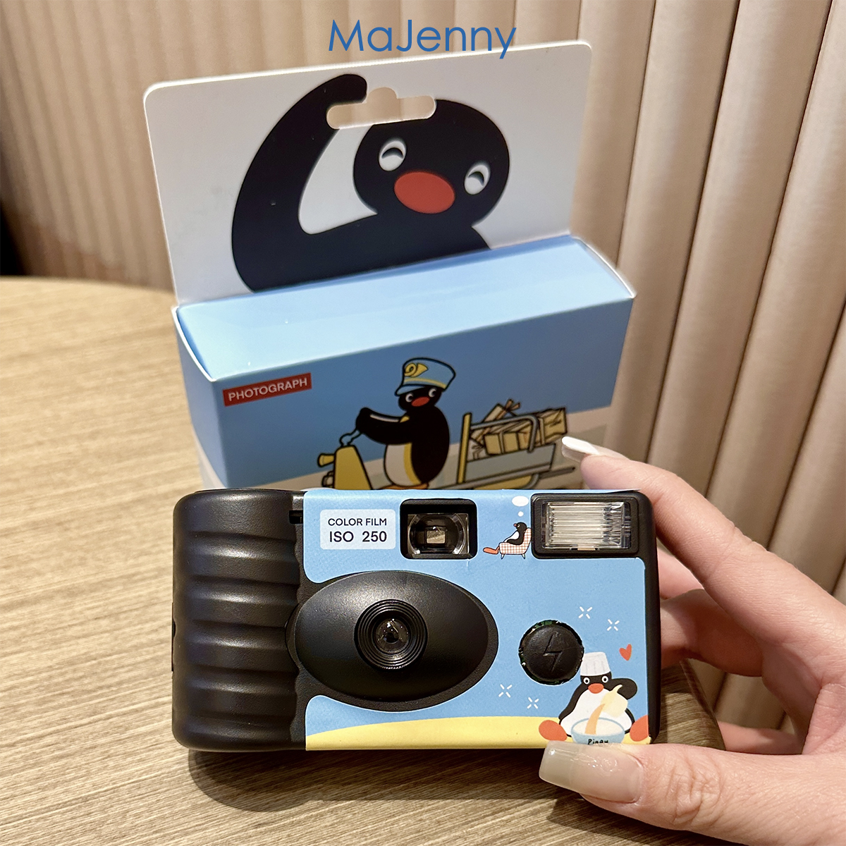 Pingu 使い捨てフィルムカメラ学生クリエイティブ誕生日クリスマスギフト愚か者コダックフィルム非ポラロイド
