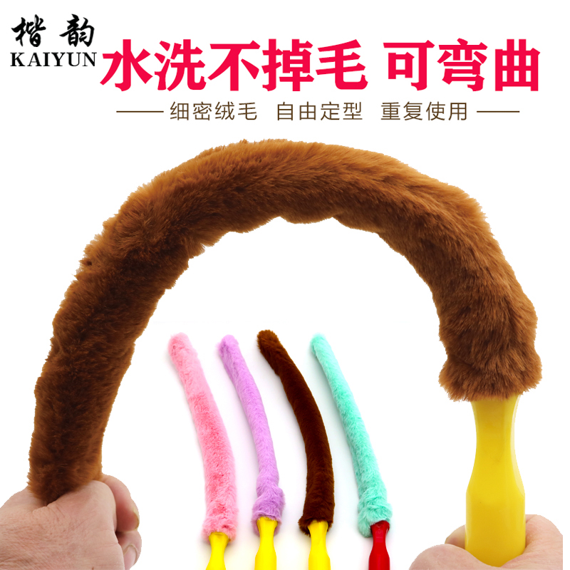 Guzheng brush cleaning brush Guzheng piano brush sweeps ash without shedding hair brush Guzheng care brush cleans the panel