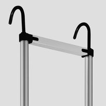 Telescopic ladder household folding ladder lifting staircase thickening escalator aluminum alloy engineering ladder with adhesive hook (widened