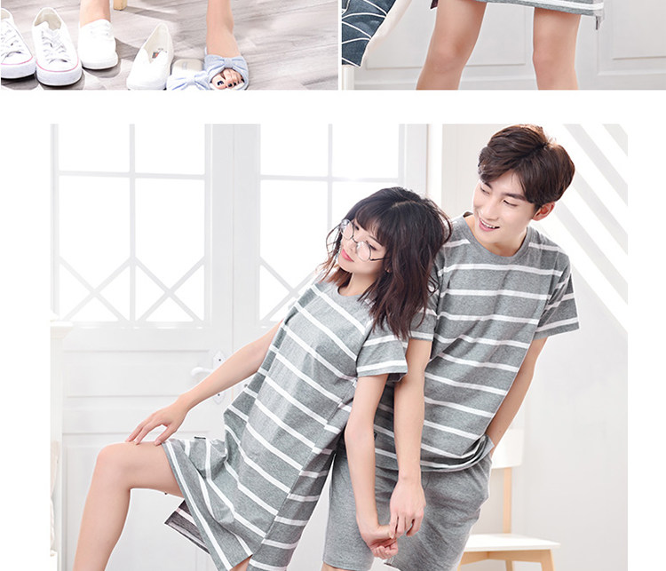 Pyjama mixte en Coton à manche courte - Ref 3005955 Image 16