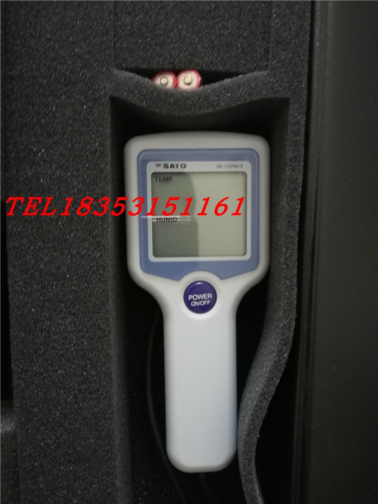 8114-00 temperature and humidity meter SK-110TRHⅡ series TYPE4 Japan SATO Sato original import price is excellent