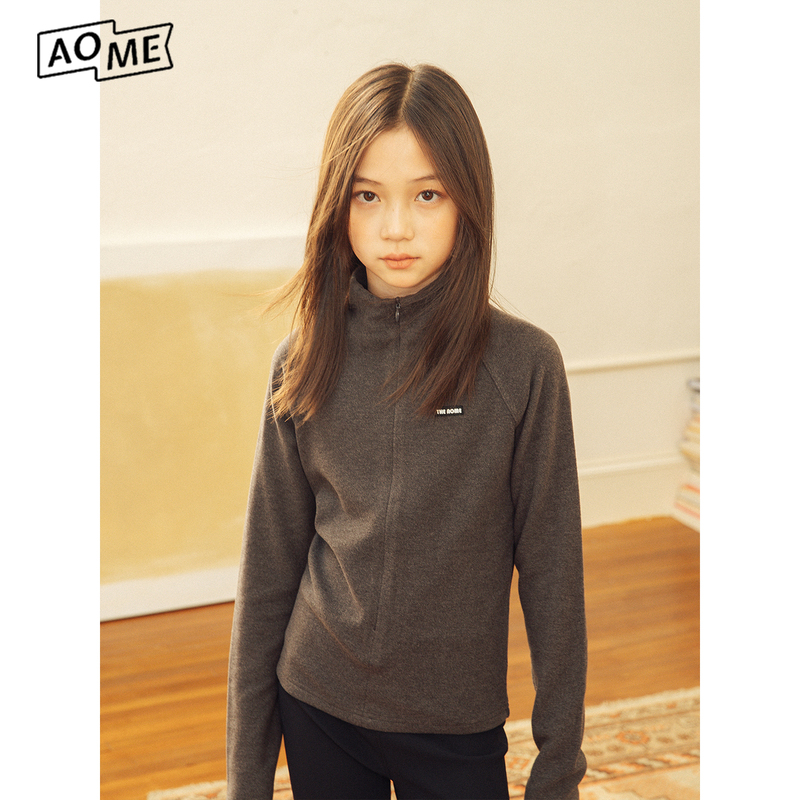 Appleofmyeye Double-Sided Brushed Slim-Fit Jacket Thickened Top Coat 2026 Spring and Autumn New Style