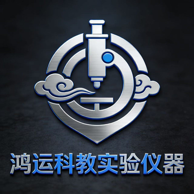 鸿运科教实验仪器的LOGO