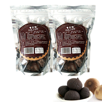 Xuzhou specialty ready-to-eat black garlic Single head black garlic open bag soft waxy sweet and sour 250g*2 bags