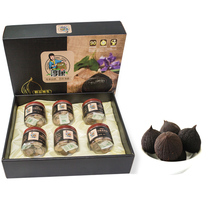 Pizhou specialty Chunkang single head black garlic Black garlic black garlic black affordable black garlic premium 6 cans gift box