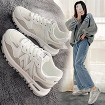 Sneakers women 2022 new spring Agan shoes 100 hitchhiking high light students running casual lovers little white shoes
