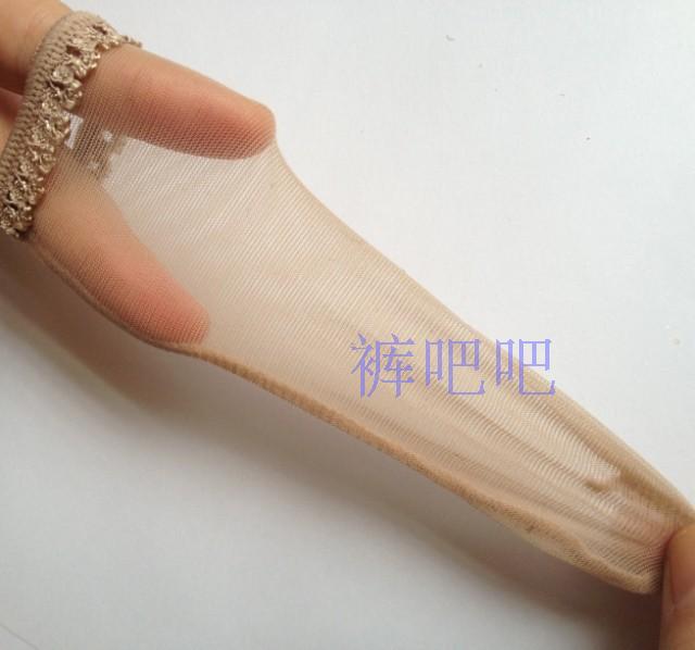 Giày cao cổ JJ đặt vớ cho nam Bộ điều khiển chân lụa không mở được phần ren siêu mỏng quần tất cho bé gái