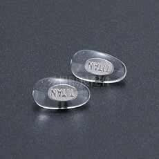 Держатель для очков нос titan硬铜芯质金属芯鼻托 pvc防滑增高鼻垫