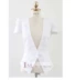 Mùa hè mới vải lanh mỏng cotton và lanh phù hợp với bộ đồ nhỏ phù hợp với phụ nữ Hàn Quốc của phụ nữ Hàn Quốc áo khoác ngắn tay áo khoác mỏng phần - Business Suit