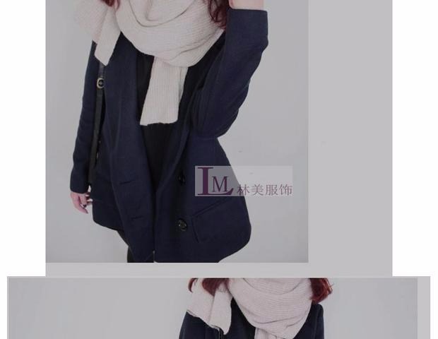Áo len mùa thu 2014 mới dành cho nữ Áo len phiên bản Hàn Quốc dành cho nữ - Trung bình và dài Coat áo khoác nữ
