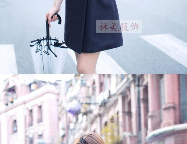 Mùa thu 2016 mùa đông áo khoác len mỏng mới dành cho nữ dài phiên bản Hàn Quốc của áo khoác len cashmere mỏng - Trung bình và dài Coat áo mangto nữ
