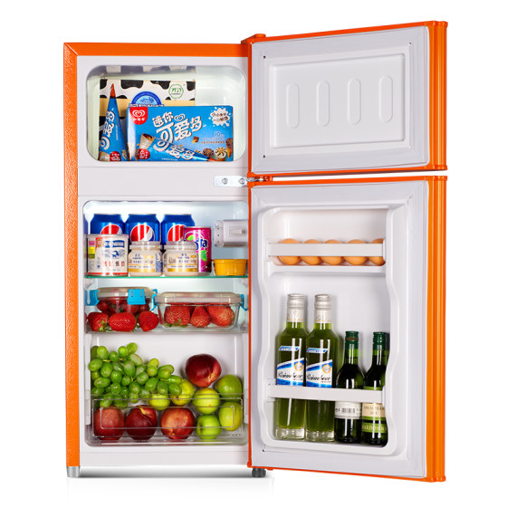 奥克斯迷你小冰箱一人家用小型宿舍租房用双开门车载冰箱2025新款