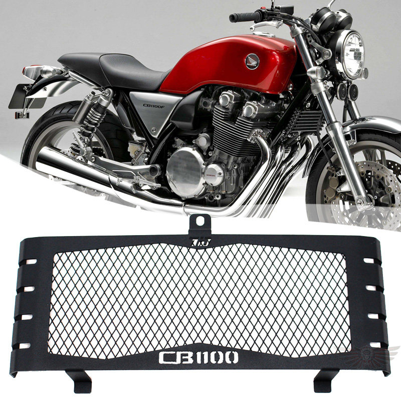 Suitable for locomotive Honda CB1100 oil cooler protective net modified water tank radiator protective net cover
