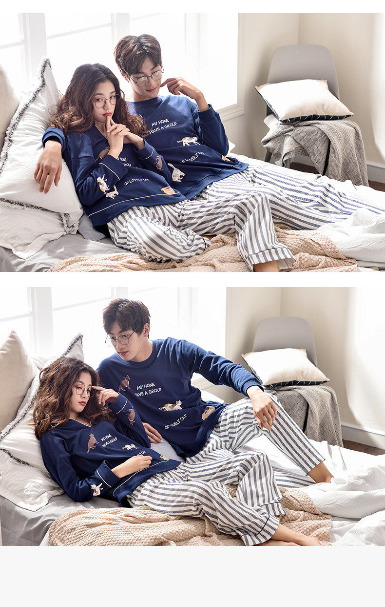 Pyjama mixte en Coton à manches longues - Ref 3006151 Image 36