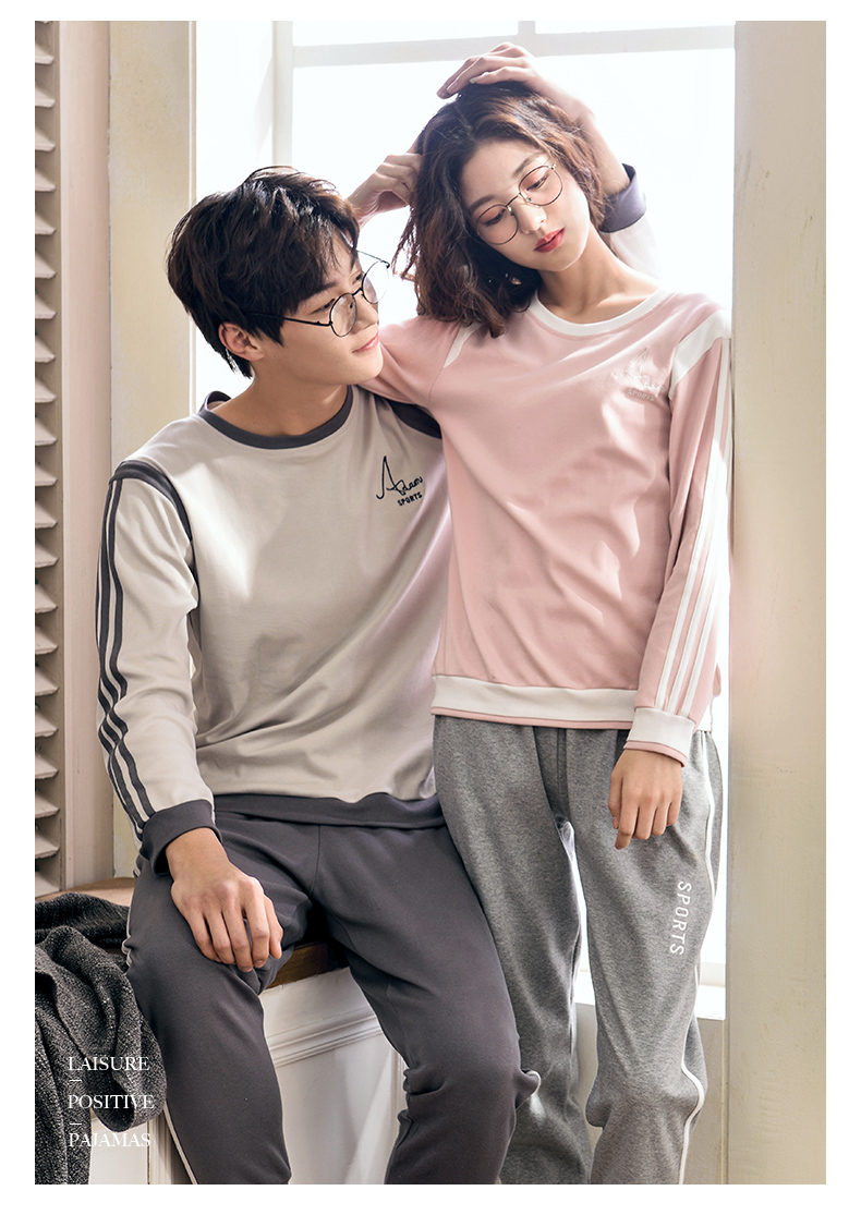 Pyjama mixte en Coton à manches longues - Ref 3006029 Image 24