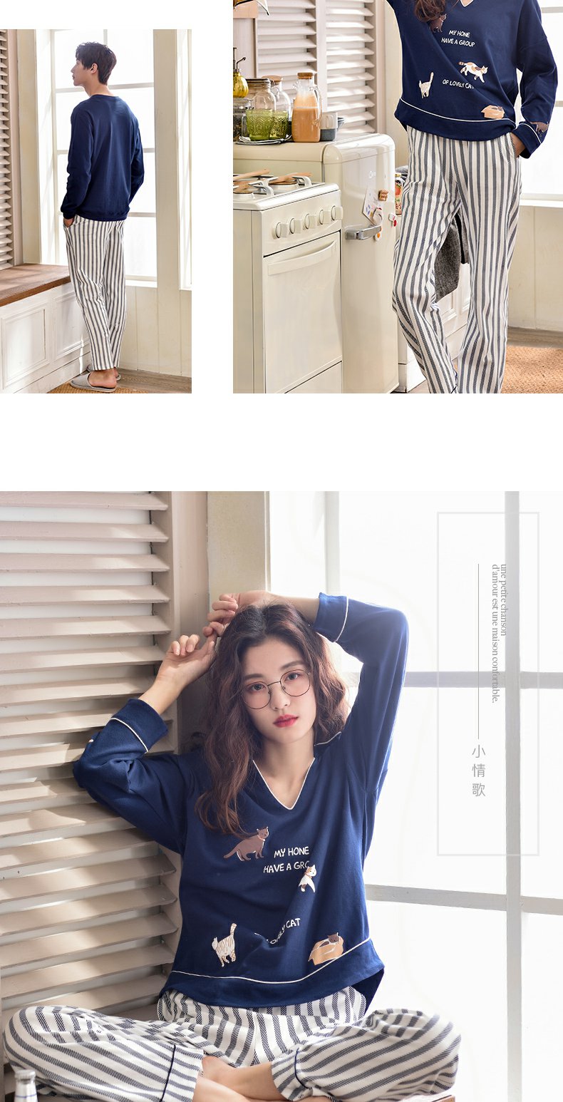 Pyjama mixte en Coton à manches longues - Ref 3005907 Image 10