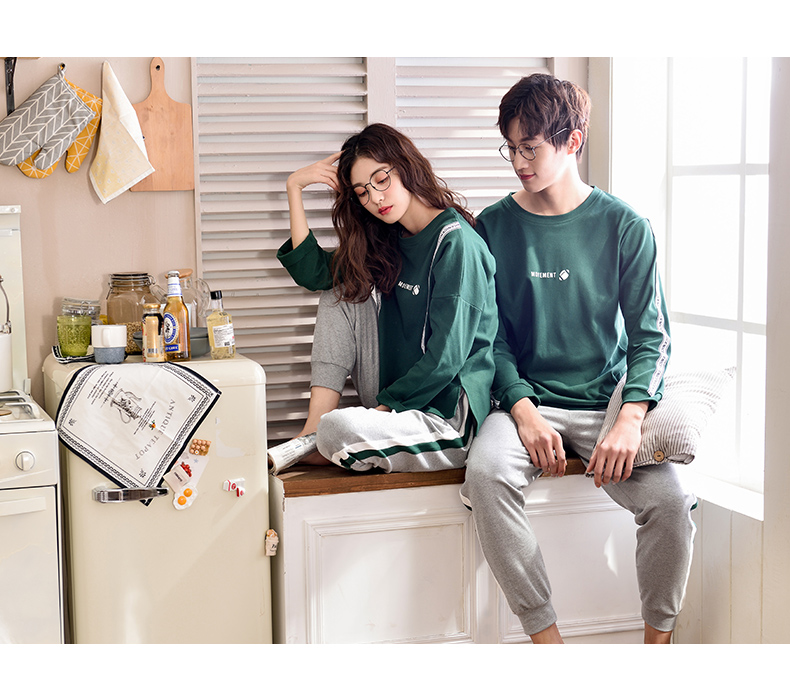 Pyjama mixte en Coton à manches longues - Ref 3006029 Image 44