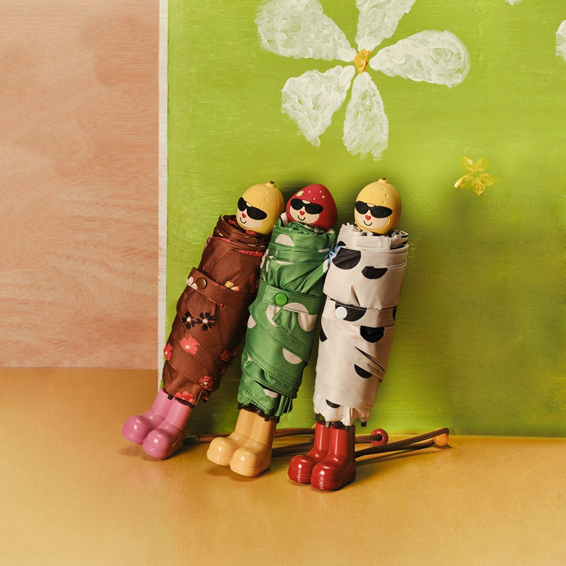 Tagi.《Dress up Game》Sunglasses Fruit Folding Umbrella Sunscreen Umbrella Portable Cool Fruit Sun Umbrella Tagi.《Dress up Game》Sunglasses Fruit Folding Umbrella Sunscreen Umbrella Portable Cool Fruit Sun Umbrella