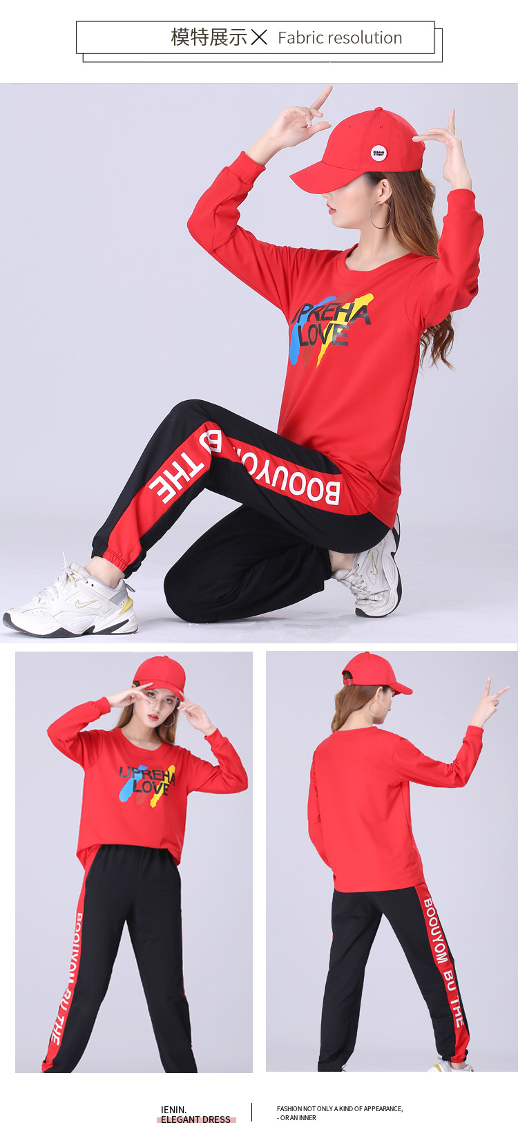 Summer ghost step dance clothing new suit fashion sports square dance pure cotton short-sleeved dancing clothes female yang liping