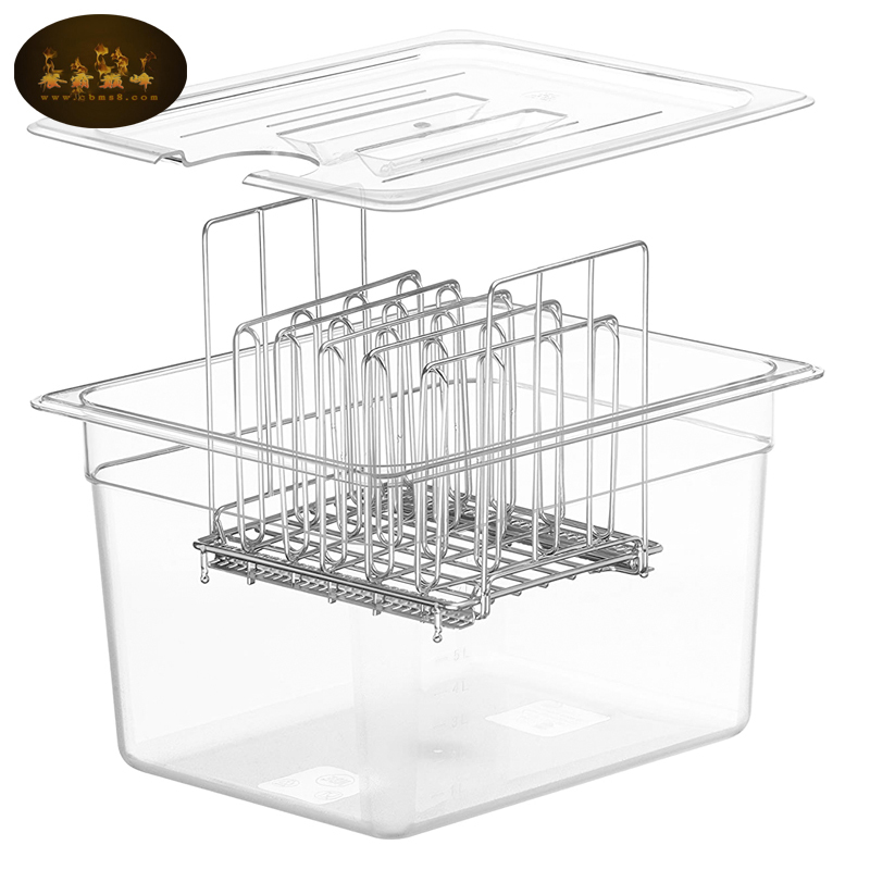 Low-Temperature Cooking Sous Vide Container, Low-Temperature Cooking Bath Box, Perforated Sous Vide Box, Sous Vide Usa