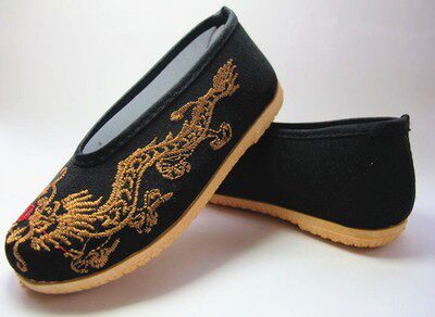 Special Men's Single Shoes Old Beijing Cloth Shoes Black Round Mouth Casual Shoes Non-slip Driving Shoes Kung Fu Shoes Breathable Soft Sole