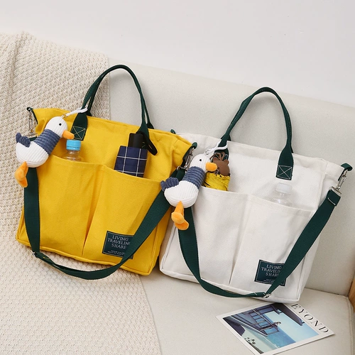 Японский универсальный брендовый тканевый мешок, вместительный и большой шоппер, сумка для телефона, 2020