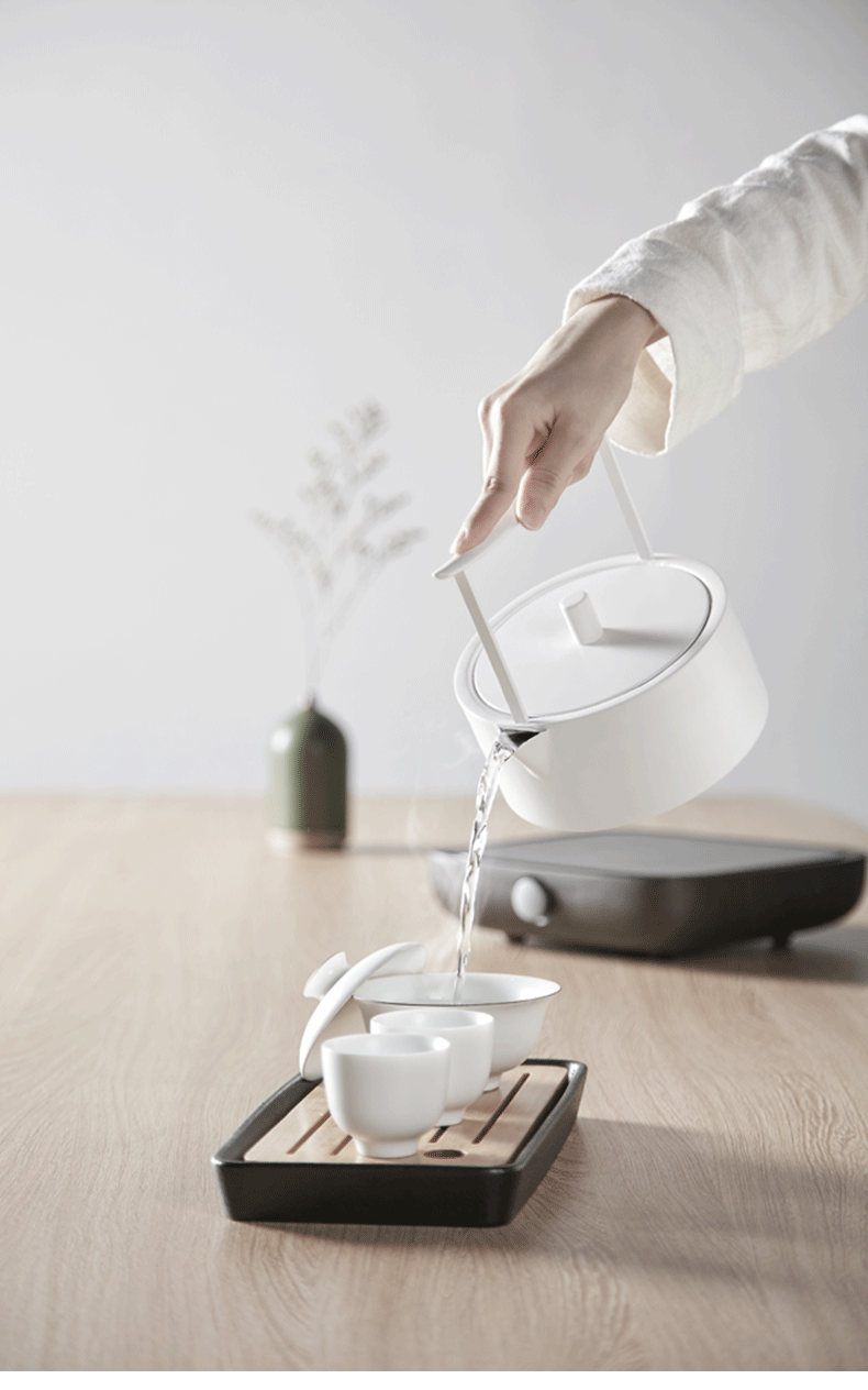 Sanjie đơn giản bếp điện gốm sứ nhà bếp điện trà nhỏ trà pha trà đặt Nhật Bản nhỏ nước sôi nồi đồng nồi sắt - Bếp điện bếp từ hãng nào tốt