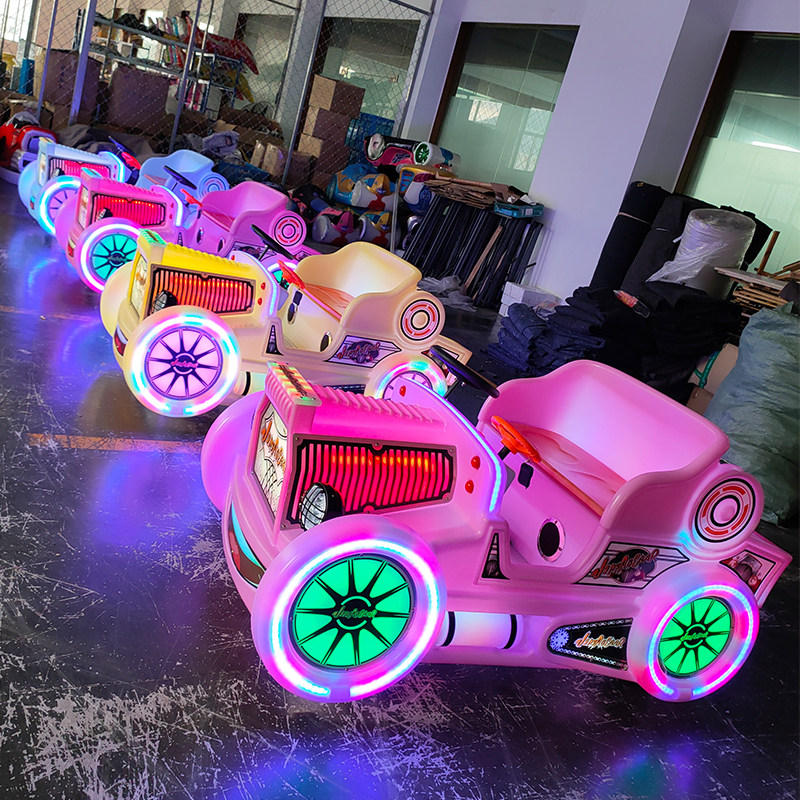 Touch Car Plaza Amusement Equipment 2023 new children's electric amusement car double park toy car glow
