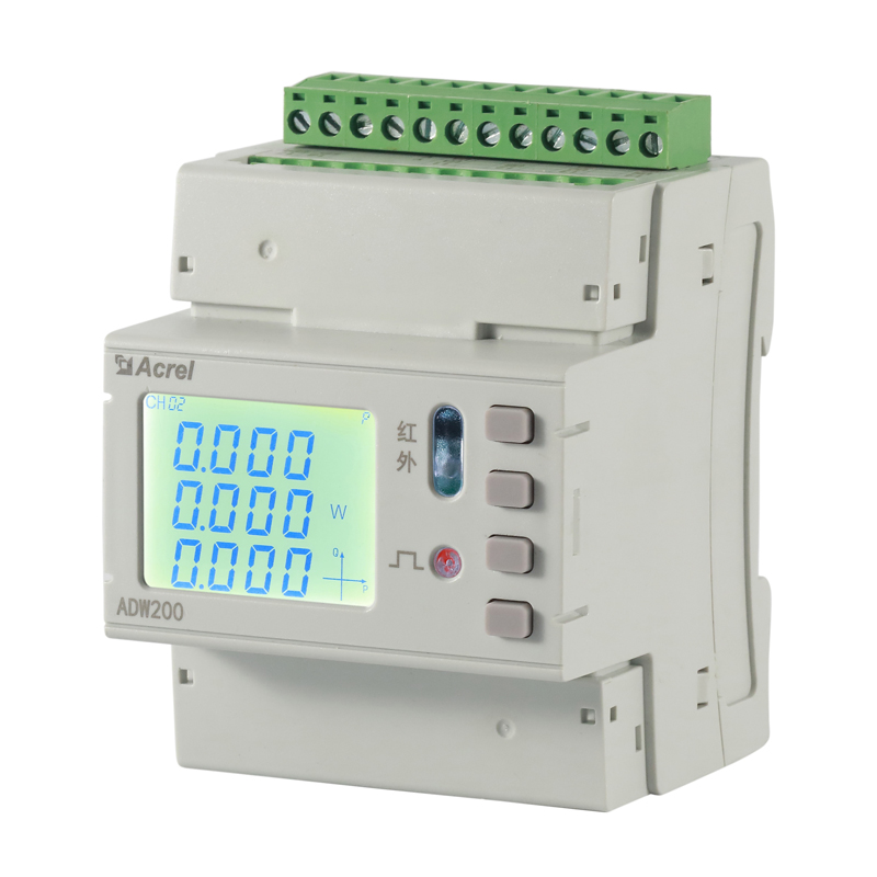 Ancori ADW210-D10 4S 4-way three-phase loop full-electric parametric rail-type multi-loop power meter-Taobao