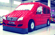 Party gas mold factory custom inflatable car model Large car car display gas mold Train gas mold