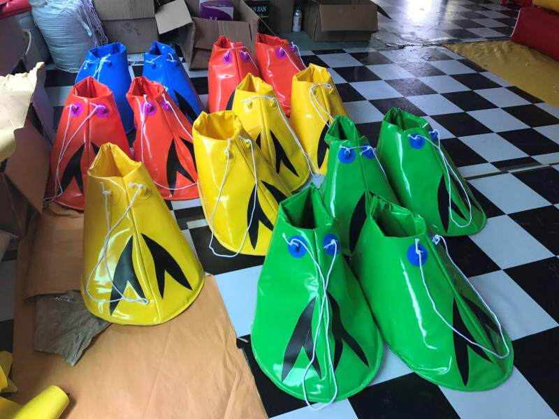 Fun Games props fun big footed products Happy big footed shoes down-to-earth outdoor expansion training equipment