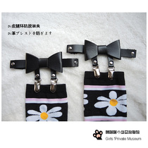 Quiet Mimi hard sister PU leg ring jewelry sexy Garter punk Japanese sex leg ring female thigh ring strap