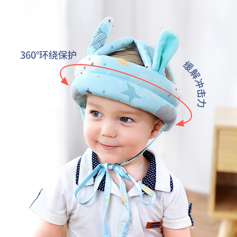 Baby anti-fall headrest artifact child toddler safety brain anti-collision cap baby learning to walk head protection pad