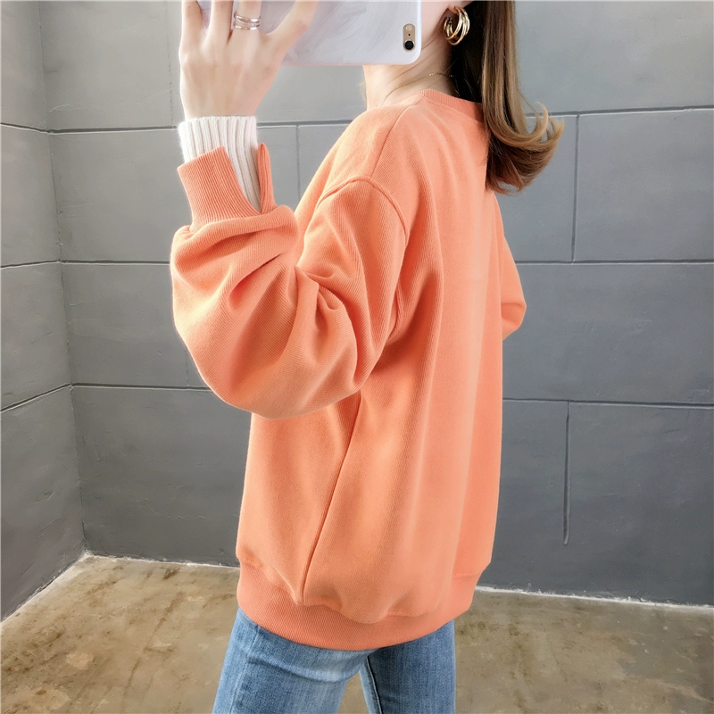 Áo len nữ mùa xuân mới 2020 thời trang giản dị lỏng lẻo Phụ nữ Hàn Quốc phần mỏng áo khoác nữ hai mảnh - Áo len