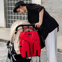 2021 summer new mommy backpack multifunctional portable large capacity portable mummy bag out mother baby