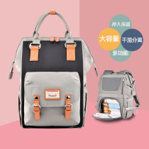 New mommy bag summer shoulder can hang cart multifunctional large capacity mother and baby mother bag out travel schoolbag