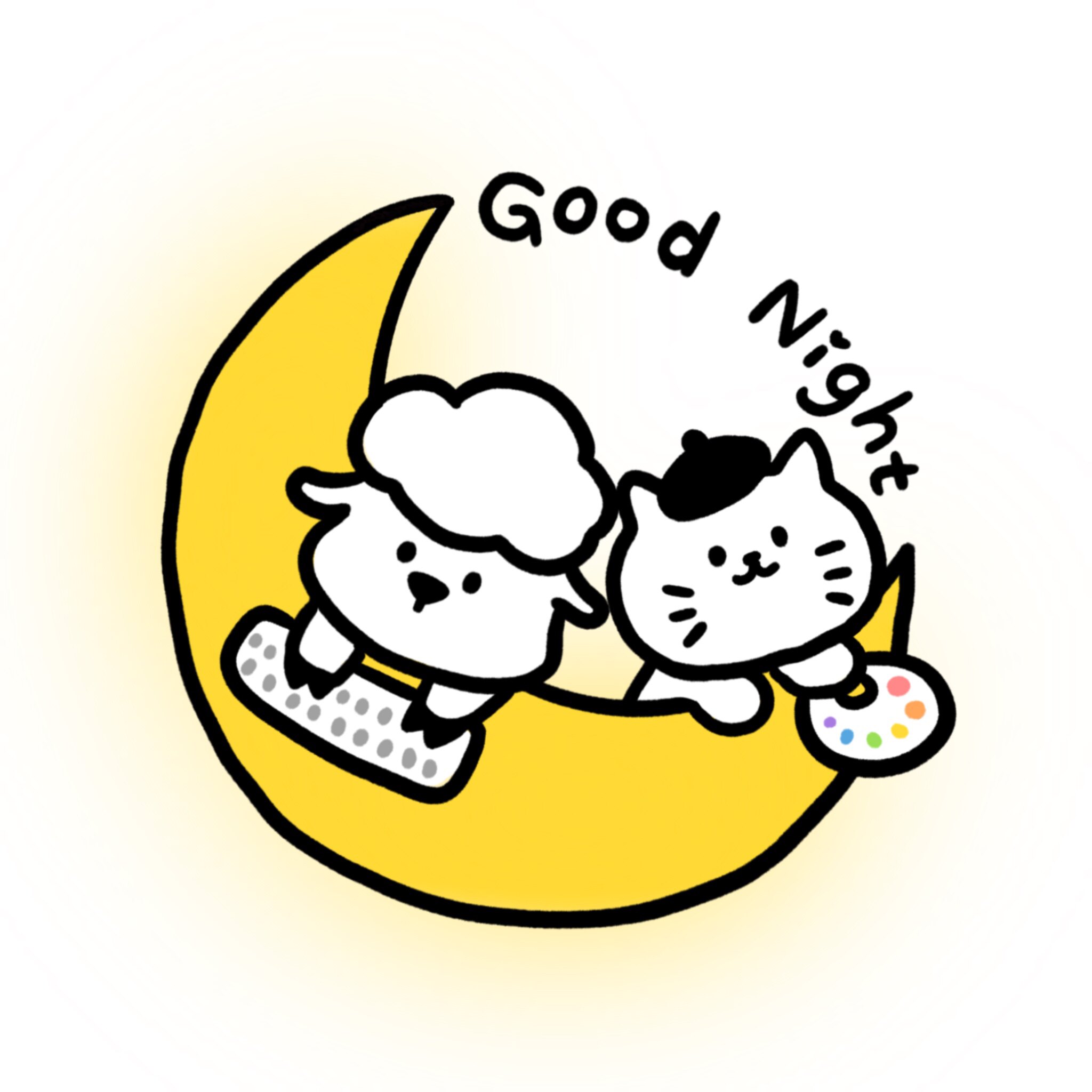 后半夜还在画