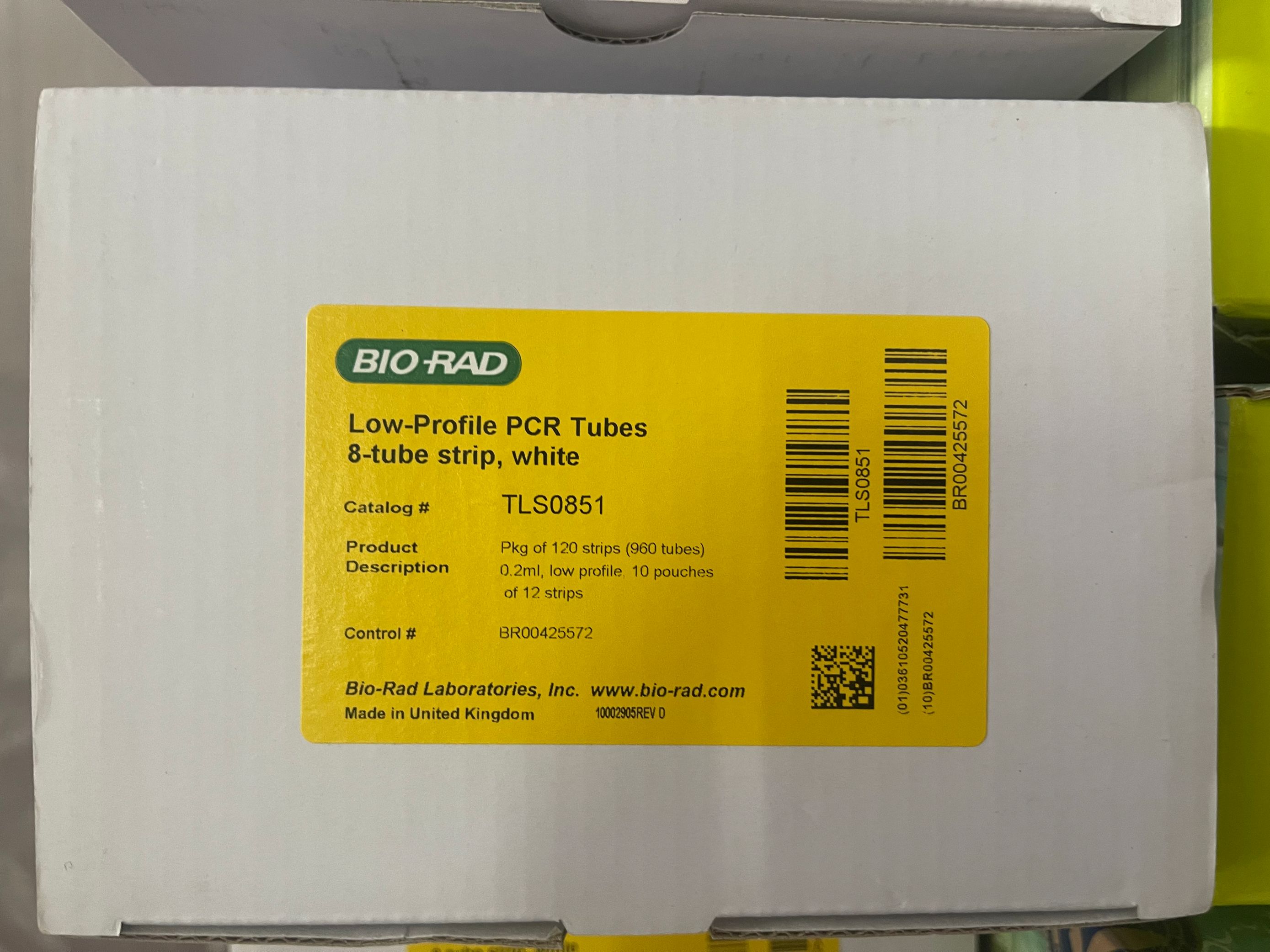 伯乐 bio-rad  TLS0851 LOW-Profile PCR Tubes