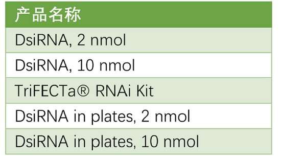 IDT 基因沉默干扰