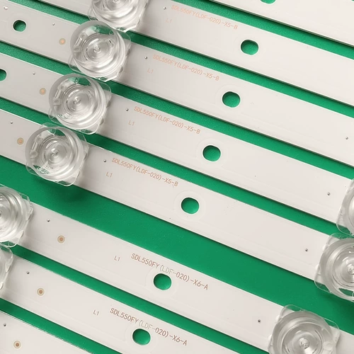 Применимо Skyworth 55E361W 55E7BRE Light Strip SDL550FY (LDF-020) -x5-A/B Экран LC550DU