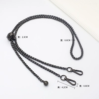 Маленький золотой шарик-фонарь-цепочка-пряжка-пистолет (120см)