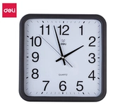 Deli 8832 часы настенные часы гостиная круглая творческие часы висеть простые современные дома безмолвные электроники