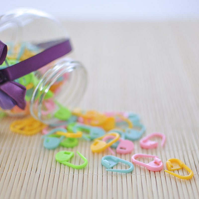Yao Ma Dệt DIY Phụ kiện Handmade Công cụ cơ bản Phụ kiện Twist Nhựa Kim loại May kim Mark - Công cụ & vật liệu may DIY kéo cắt may