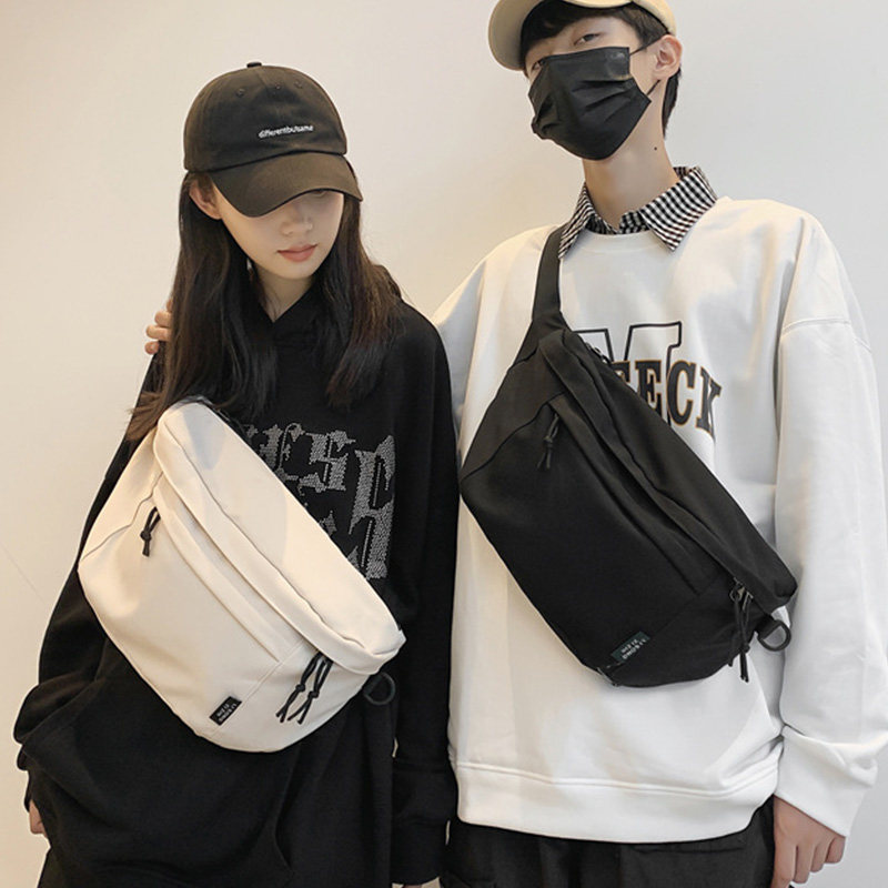 Brief Package Male Large Capacity Chest Bag Woman New Tide Single Shoulder Inclined Cross Purse Men 100 Hitch Casual Bag Women Skew Satchel Bag