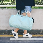 Túi xách tay thể dục hình trụ túi du lịch khoảng cách ngắn nữ phiên bản Hàn Quốc của túi du lịch đơn giản dung tích lớn