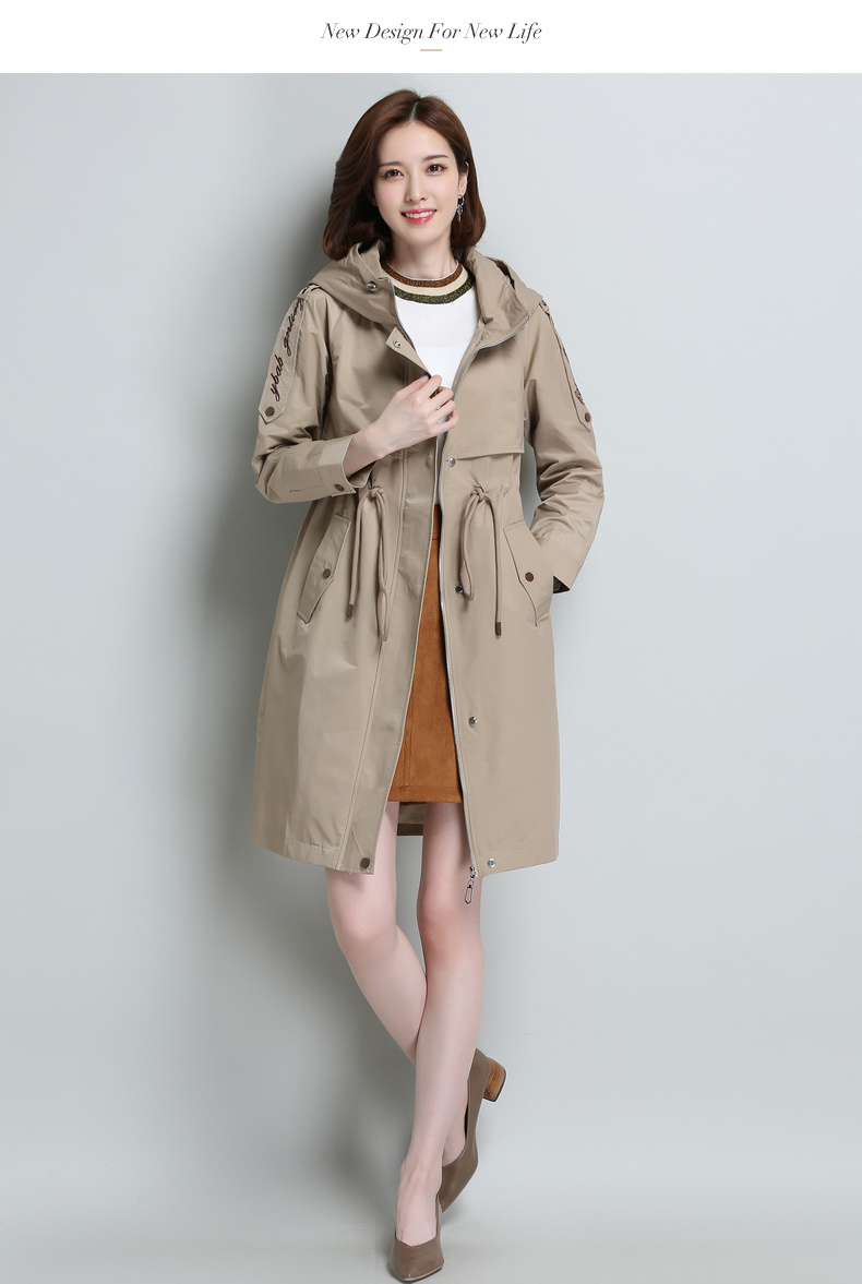 Trench pour femme en Coton - Ref 3226557 Image 25