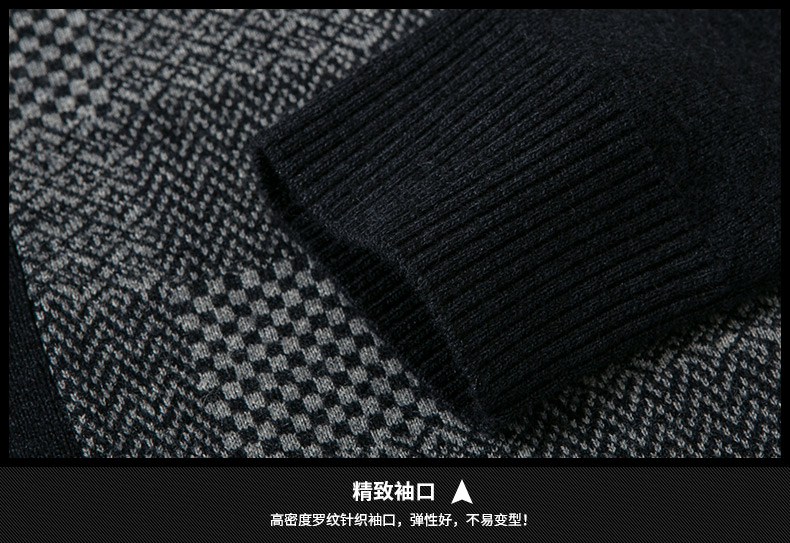Hengyuan Xiang tinh khiết áo len mùa đông nam kích thước lớn V-Cổ áo len dày áo len trung niên cardigan coat