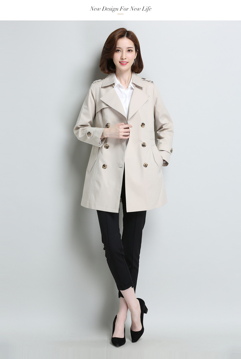 Trench pour femme en Coton - Ref 3228340 Image 22