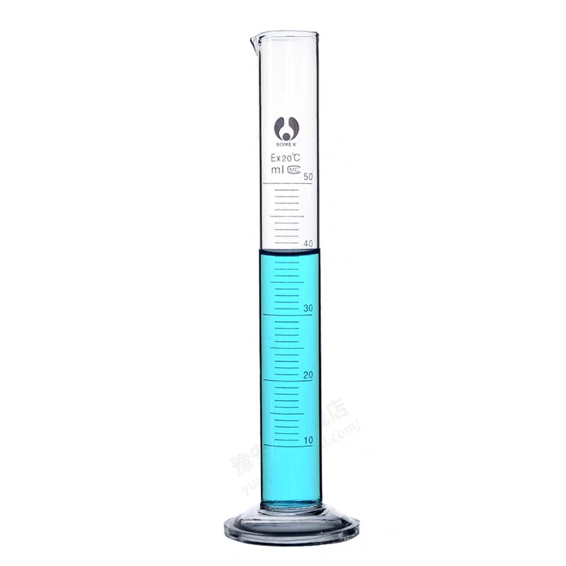 Glass measuring cylinder scale measuring cup 5ml10ml25ml50ml100ml250ml500ml1000ml laboratory