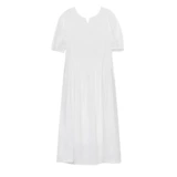 Длинная юбка, белое летнее милое платье, французский стиль, подходит для подростков, свободный крой